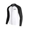 Men's Quick-Dry UV-Protection Diving & Surfing Suit - Slim Fit Long-Sleeve, Zip-Up Jellyfish-Proof Set