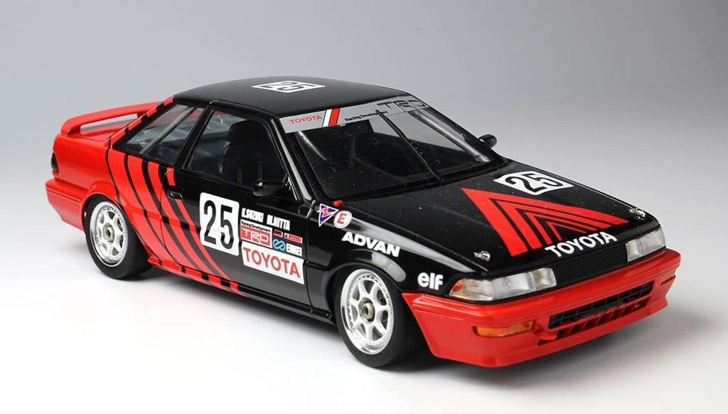 Racing Series Toyota Corolla Levin AE92 1991 Autopolis Plastic Model Kit with Body Color Masking Sheet PLATZ/NuNu 1/24 Gr.A (PN24025BMS)