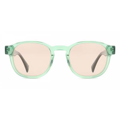 Vollrand Oval Transparent Grün Smartbuy Collection Aurora 94375s C3 Mode Unisex Sonnenbrille