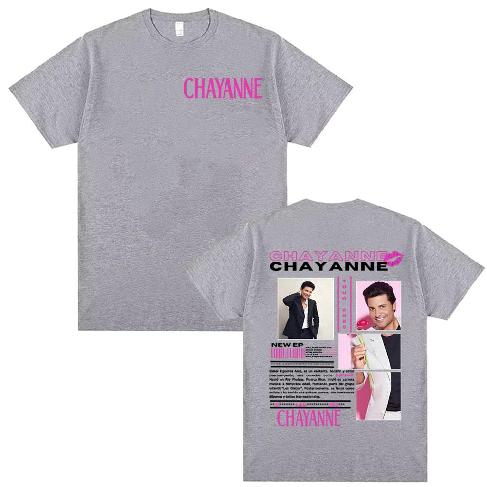 Chayanne Bailamos Otra Vez Album 2025 Tour Summer Mens Womens Fashion Tshirt Classic Retro Street Wear High Quality Tshirt