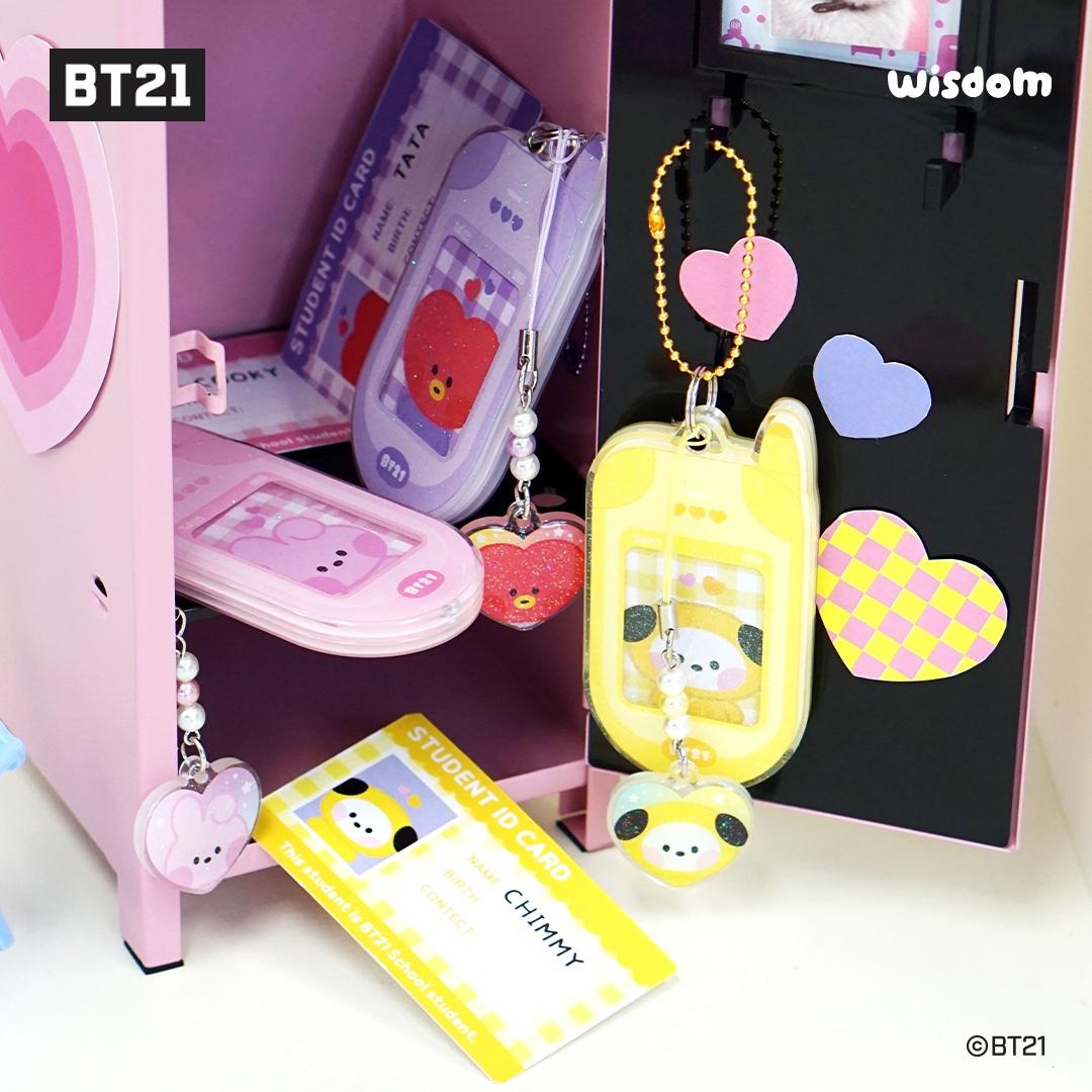 Брелок для телефона в стиле ретро BT21 Minini — фото 6