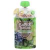 Happy Family Organics Happy Tot®, Superbellies™, Ages 2+, Organic Banana, Blueberries, and Spinach, 4 Oz (113 G)
