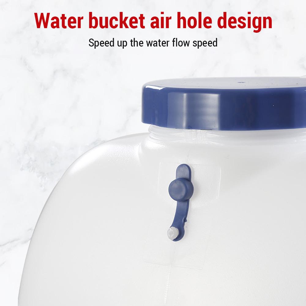 Food Grade Water Storage Containers Long Term for Outing Camping Fishing Rotating Faucet Design