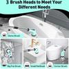 9-in-1 Electric Cleaning Brush Electric Spin Cleaning Scrubber Electric Cleaning Tools Parlour Kitchen Bathroom Cleaning Gadgets