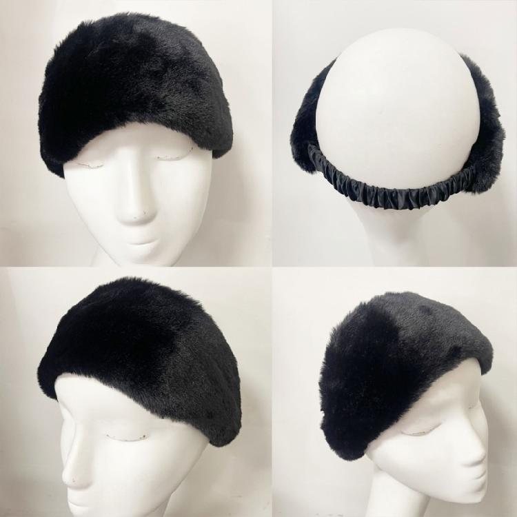 Warm Fleece Headbands Elastic Winter Hair Band Wide Stretch Design Soft Ear Protections For Women Men Outdoor Sports