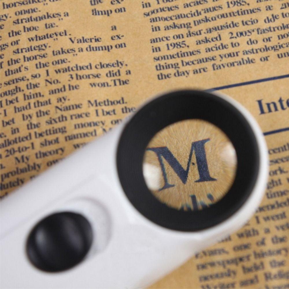 Loupe Magnifying Glass HD Handheld  Magnifier Portable   Microscope