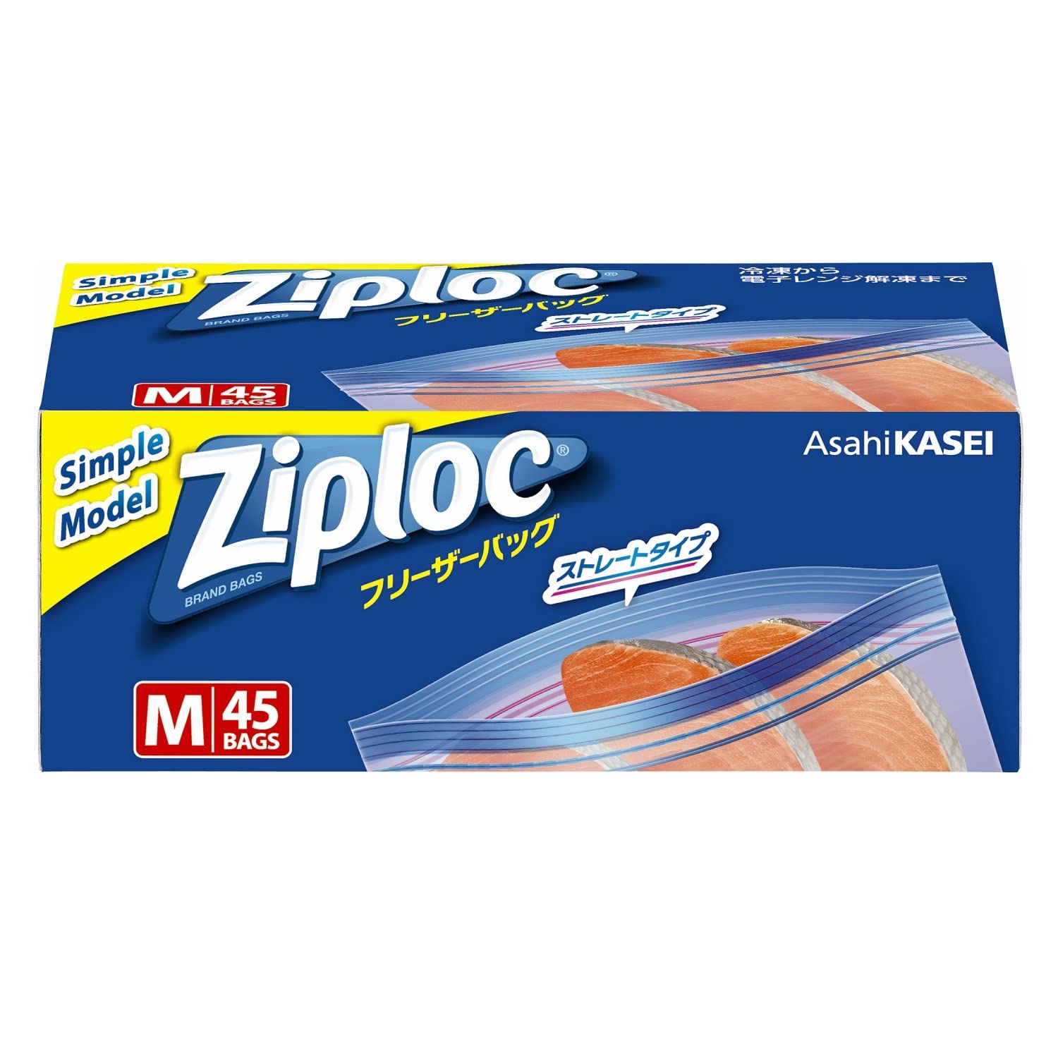 

Пакет для заморозки Ziploc, простая модель M, 45 шт.