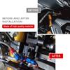 For TMAX 560 Tmax560 New Motorcycle Steering Shock Absorber Stabilizer Shock Absorber Bracket Kit Titanium Ruler Bracket Base