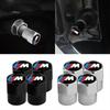 BABD1 For BMW New 4Pcs Car Wheel Tire Valve Caps Air Stem Covers for BMW M E34 E36 E60 E90 E46 F10 F20 F30 X5 X6 X1 M3 M5 M6 E71 Acce