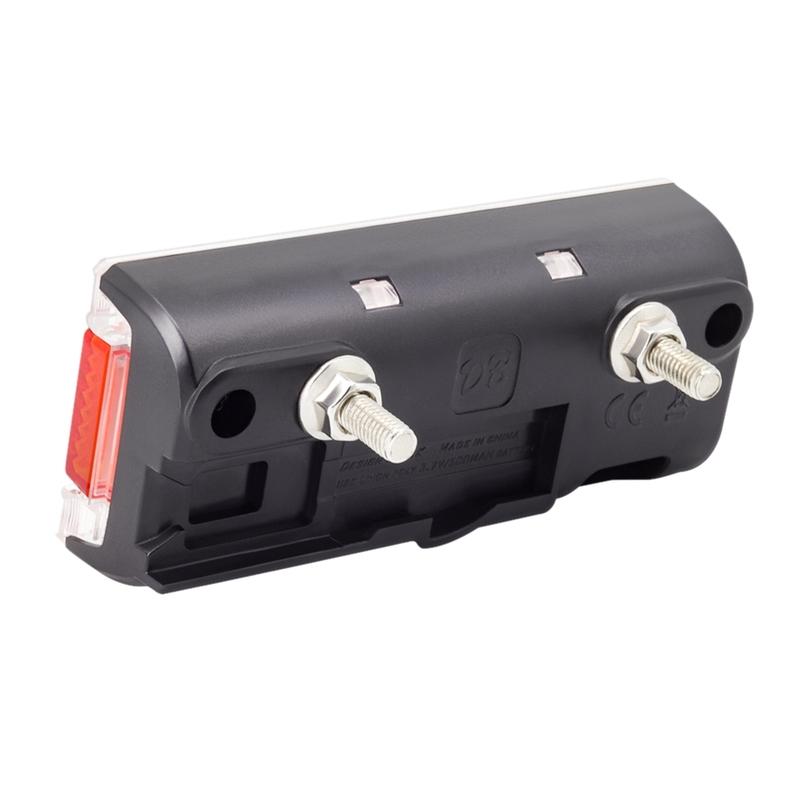 

Bike Dynamo Rear Light with Parking Light AC 6V 0.5W LED Bicycle Taillight Fit 50mm Mount Hole Bicycle Rack Carrier Lamp-ANKL темно-синього кольору