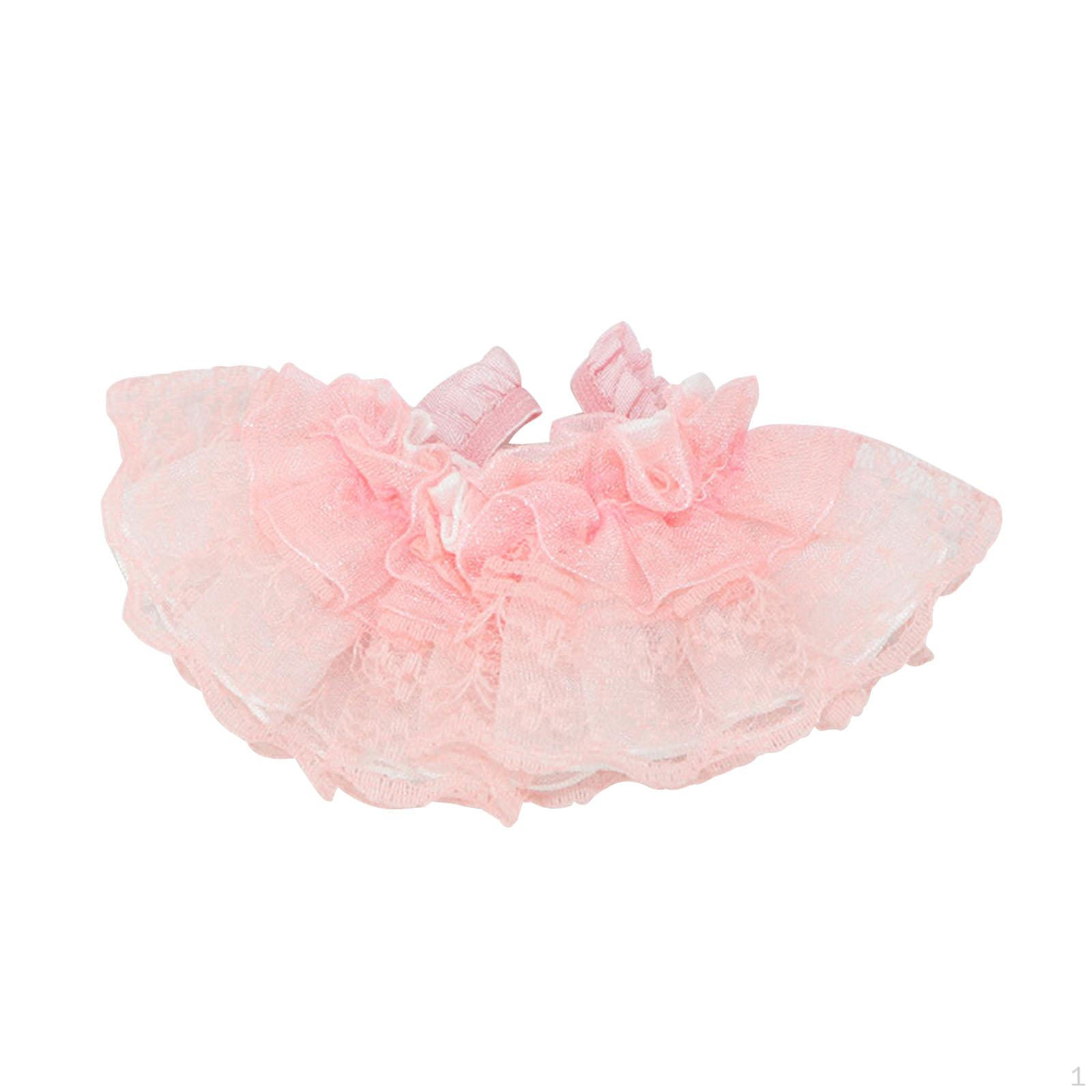 

17см Кукольное платье Одежда Фотореквизит Мода Воображение Модель Аксессуары Гибкость розовый