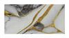 Panel Dekoracyjny Samoprzylepny Pcv Gładki Szaro-Złoty Marmur 280X60 Cm