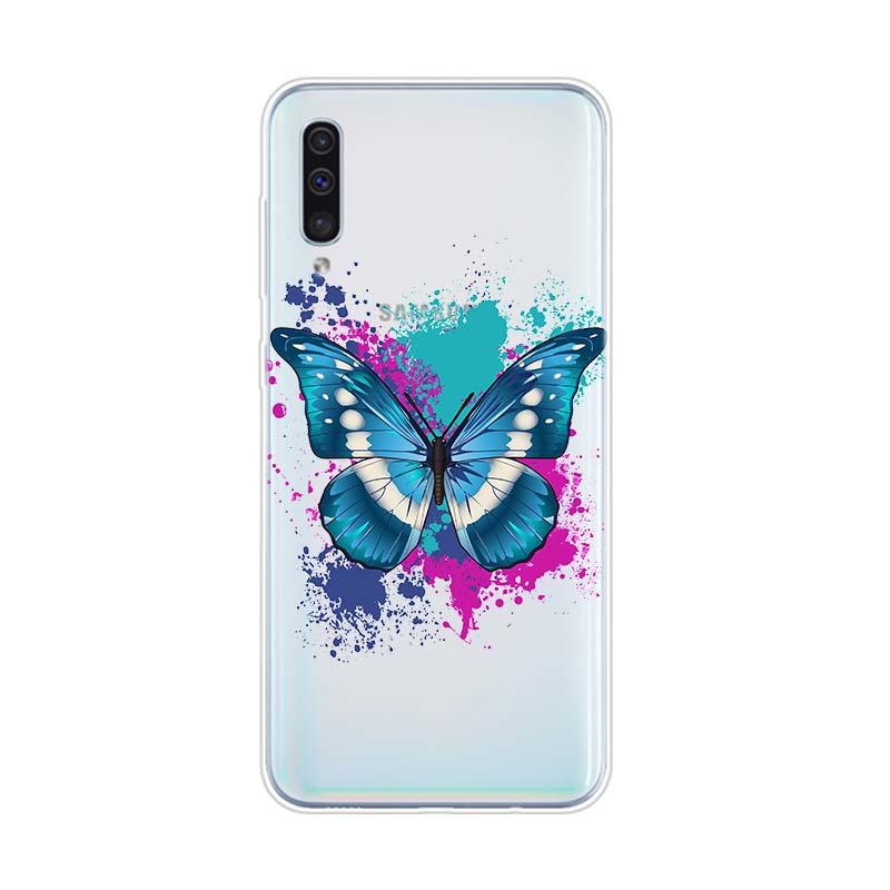 Vakker Sommerfugl For Samsung Galaxy A90 A80 A70 A60 A50 A40 A30 A20S A20E A10 A10E A10S S8 S7 S6 Edge Telefondeksel