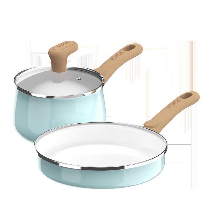 Supor VTP2215T Light Enamel Cookware Set (2-Piece)