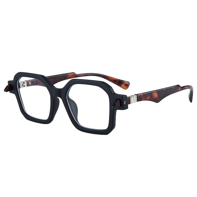 Square Oversized Photochromic Anti Blue Light Reading Glasses Women Men Wide Arms Eyeglasses Presbyopia Reading Glasses+0 To 6.0