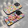 Easter Pattern Phone Case For iPhone 17,16,15,14,13,12,11 Plus,Pro Max,XS,Colorful Silver Black Cover