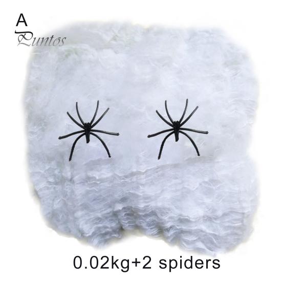 20/40/60/100/120/200/300g śmieszne realistyczne przydatne sztuczna pajęczyna uniwersalna imitacja pajęczej sieci dekoracja na Halloween