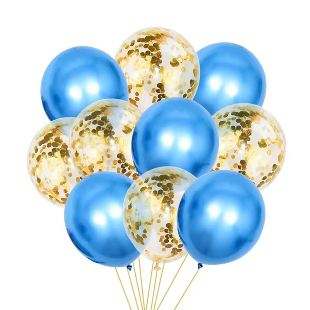 10/20pcs12Inch Golden Confetti Latex Balloons Birthday Party Decoration WeddingBalloons Decoration Balloons
