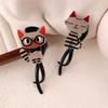 1PC Cat Shape Cartoon Hair Ties Fashion Hair Accessories Exquisite Jewelry Clothing Accessories Multicolor