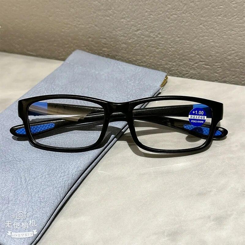 Очки для чтения с защитой от синего луча для женщин и мужчин — фото 7