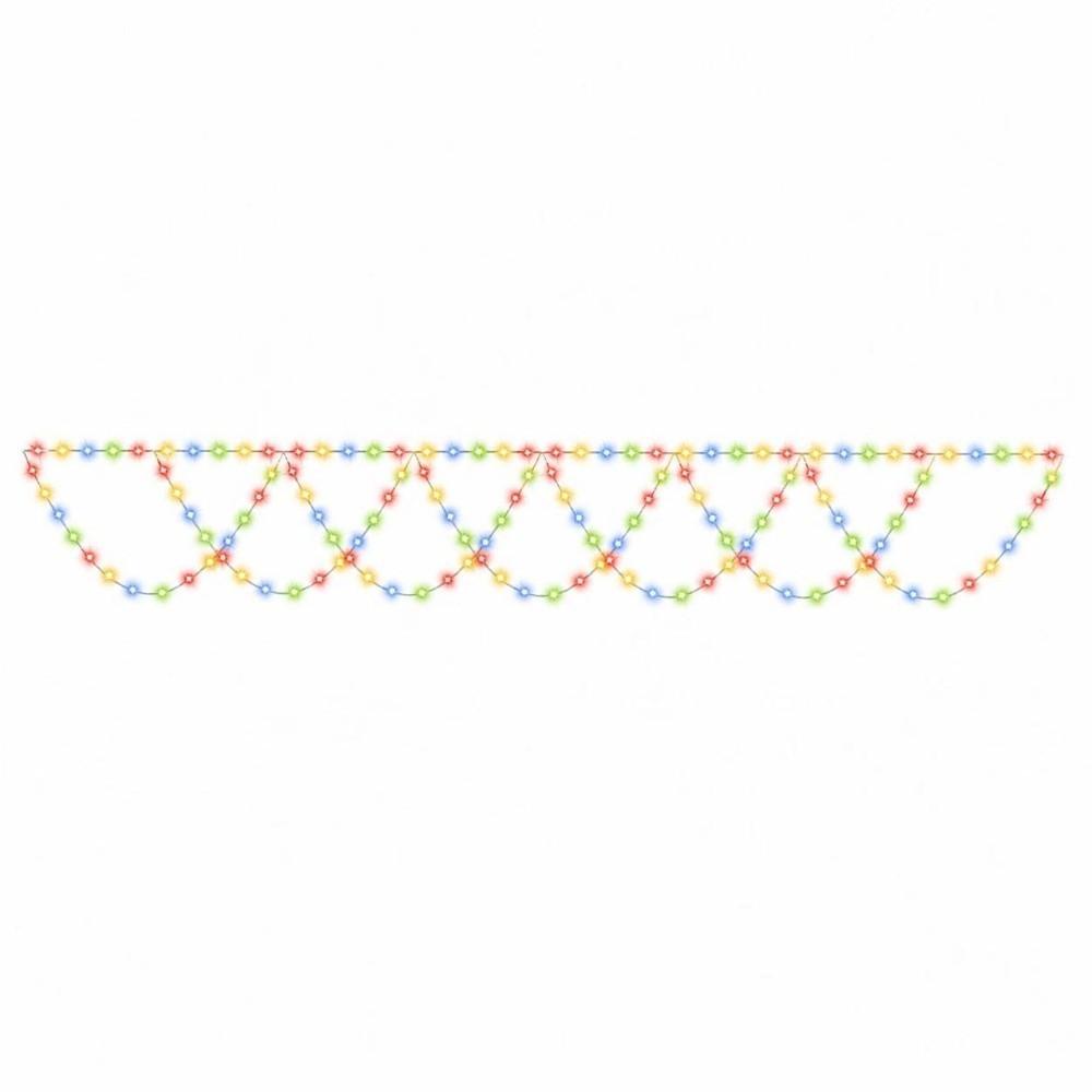 4M Hanging Curtain Light USB Power Festival Lights Decorative Eave String Lamp Patio