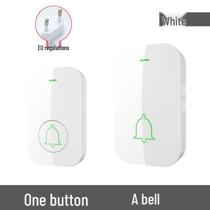 

Wireless Home Doorbell with Long Range, Loud Volume, Remote Control, Ding Dong Sound, Elderly Call Button, Easy Installation, One-to-One Connection.