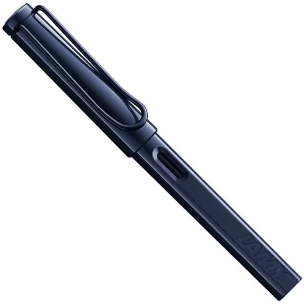 LAMY Ramie Fountain Pen Safari Stationery Writing Instrument Gift (Dark Dusk, F Fine Print)