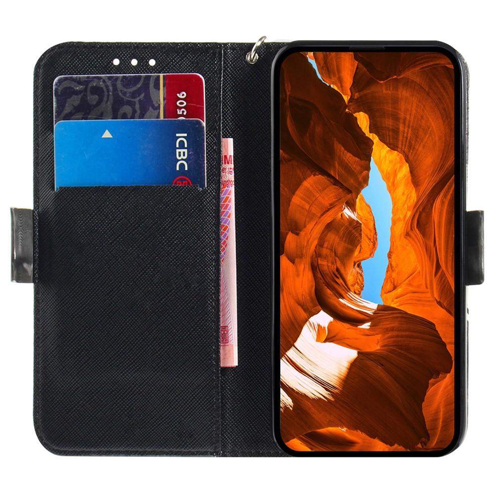 Wallet Case for Reno15 F 5G - Leather/PU, With Lanyard
