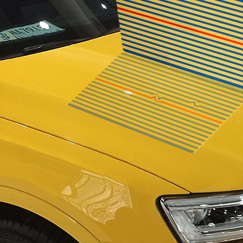 Super PDR 1ks Automobilová deska s odrazkou pro odstraňování promáčklin pro přesnou opravu a údržbu panelů automobilů Garáž