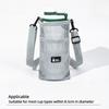 Outdoor Mug Carrying Strap Crossbodyable Water Bottle Bag Mountaineering Hiking Mug Water Bottle Protector Bag Mesh Strap