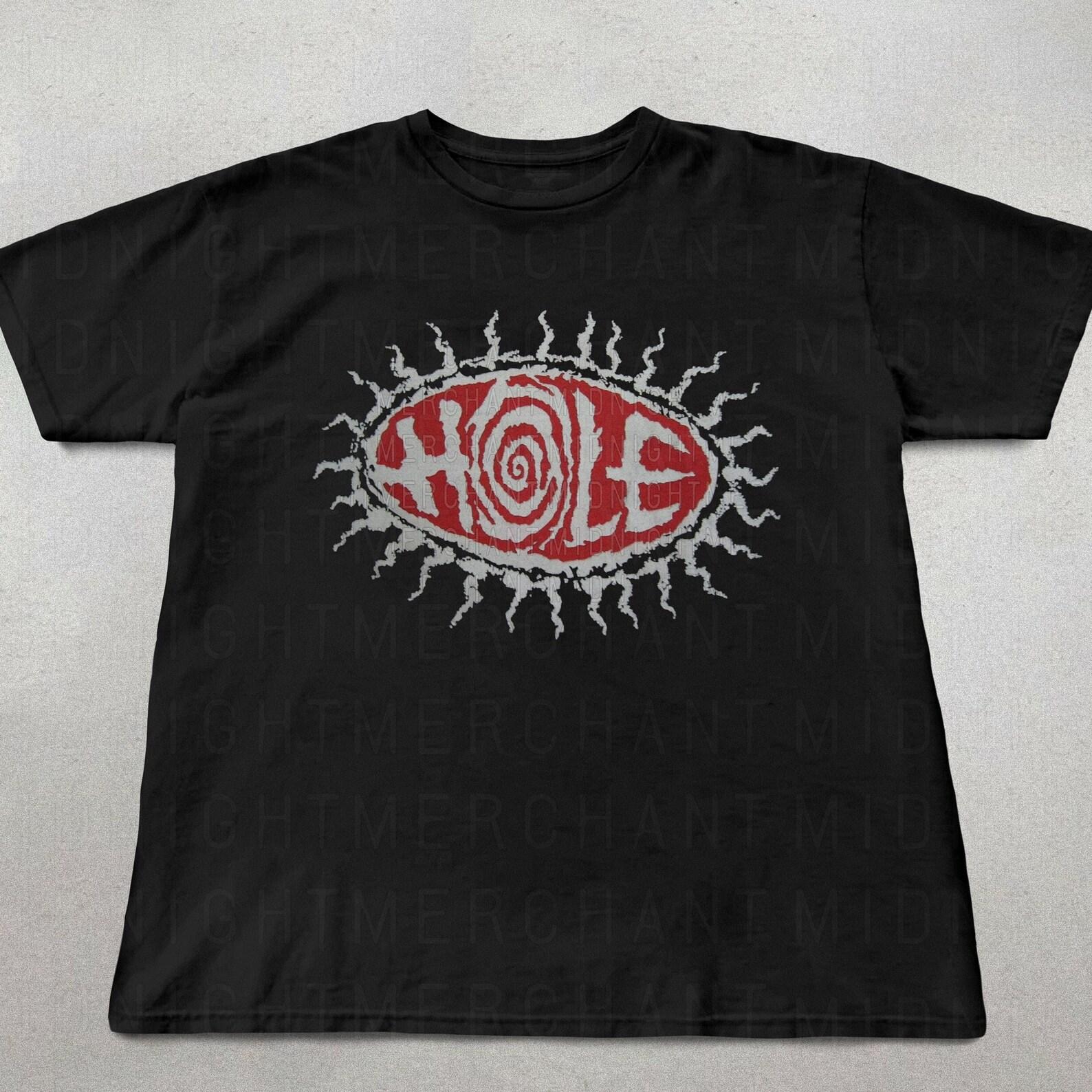 Hole Band T-shirt, Unisex Cotton Shirts, 90s band Shirt, Band graphic tees, Cute shirts, Trendy Shirts, Goth shirts, Retro Graphic tee XL