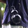Gourd Shape Water Cup Large Capacity Water Bottle, Gourd Water Bottle with Shoulder Strap, Outdoor Hiking Water Bottle