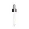 Rubber Head Dropper Pipette Aluminum Dropper Cover Essential Oil Dropper Bottles Cap Lab Dropper Dropper Lid Dropping Pipet