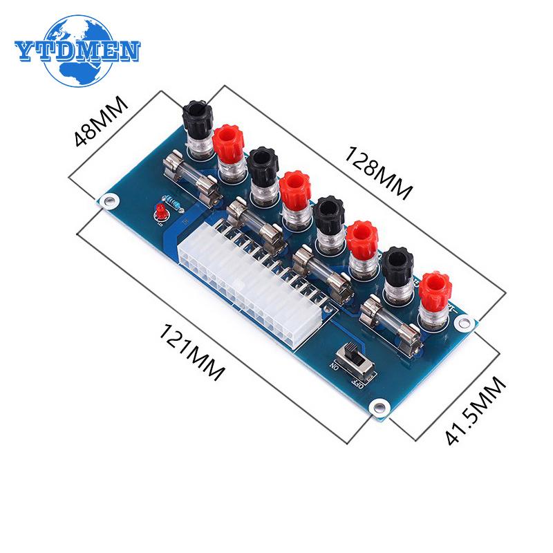 XH-M229 Desktop Chassis Power ATX Transfer To Adapter Board Outlet Module Power Supply Output Terminal Module 24Pin