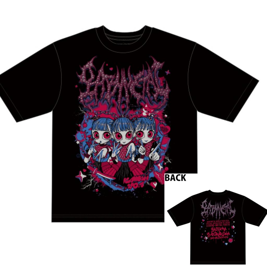 METAL SPIRITS BABYMETAL Band TShirt Cotton Graphic Tee Unisex Unisex Summer Streetwear