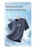 Men's Modal Cotton Pajama Set: Cooling Summer Short Sleeve Top & Long Pants, Luxurious Outdoor-Ready Comfort.