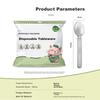 Jieribang Disposable Spoons 100pcs Individually Packaged Food-Grade Thickened Plastic Soup Spoons Rice Spoons Dessert Disposable Spoons