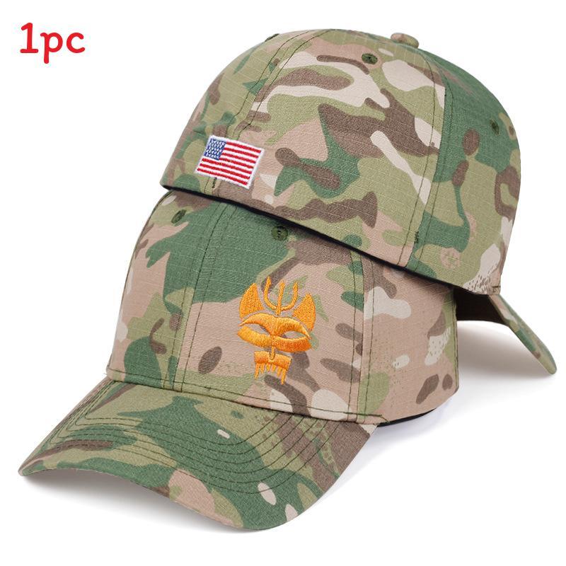 American Flag Baseball Cap With Adjustable Fit For Outdoor Summer Wear