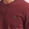 Polo Ralph Lauren Solid Color Crew Neck Short Sleeve T-Shirt Men Tops Bordeaux-Red 710671438-424
