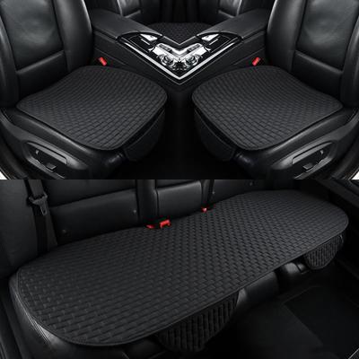 Poxvalzor Car Seat Linen Seat Universal Easy Comfortable for Your Seat Belt for Gift 2 Front 1 Cushions, Covers, Waterproof, Installation, All-Season