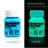 58ML Fluorescent Acrylic Pigment Luminous Pigment Glow in Dark Hand Painted Festival Party Wall Light Absorbing Pigment DIY