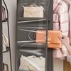 8-Pocket Storage Hanging Bag, Double-Sided Multi-Layer Organizer with Thick Fabric, Wall Door Closet Hanger for Bedroom Home