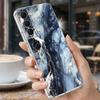 Custodia Marmo Arenaria Per Samsung S26 Ultra S25 FE S24 S23 S22 Plus S21 A15 A25 A35 A55 A16 A26 A36 A56 A17 A37 A57 5G Cover Morbida Trasparente in TPU