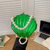 Bag Women's Candy Color Pearl Shell Niche Acrylic Dinner Temperament Beaded Portable Cross-body