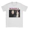 2026 Summer Hot Sale Winona Ryder Retro Print T Shirts Men Women Cotton Tee Shirt Clothes