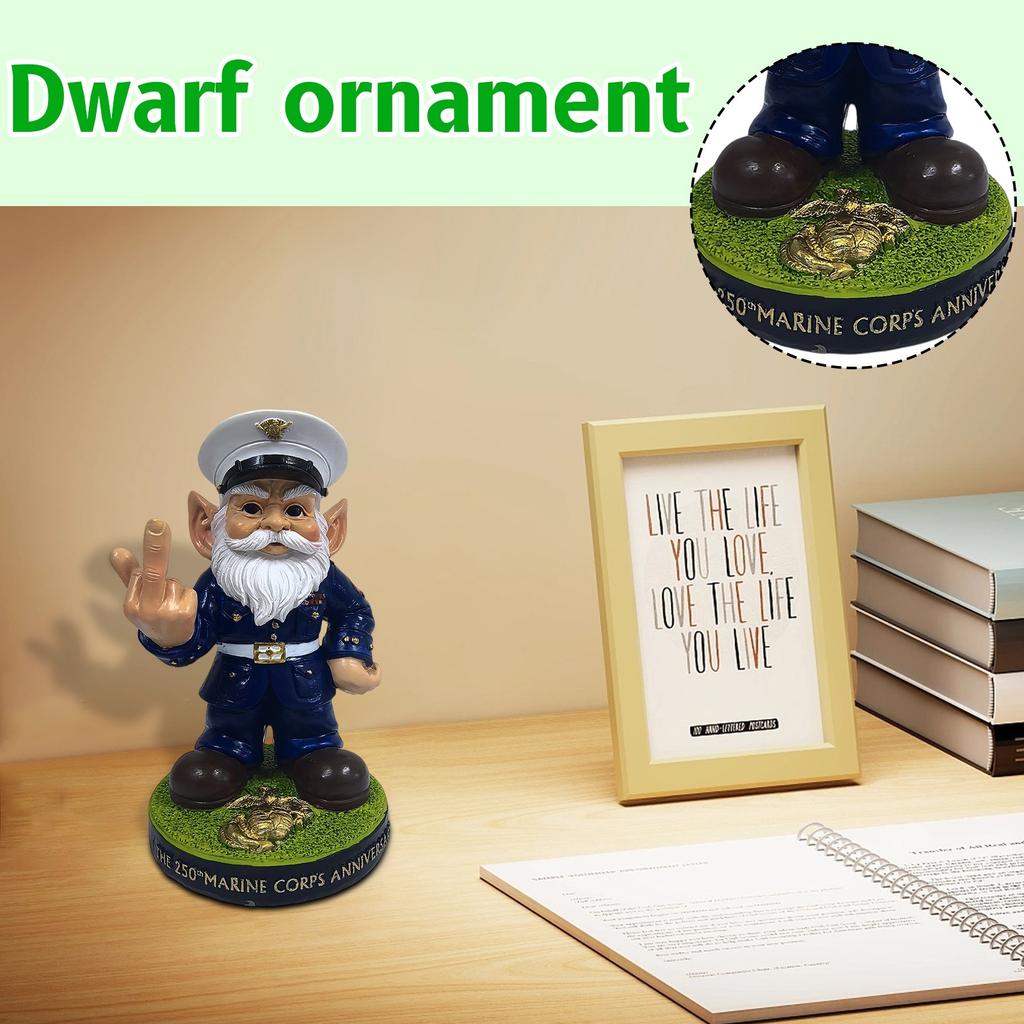 250th Anniversary Dwarf Statue Creative Desktop Decoration Ornament Home Decor Craft