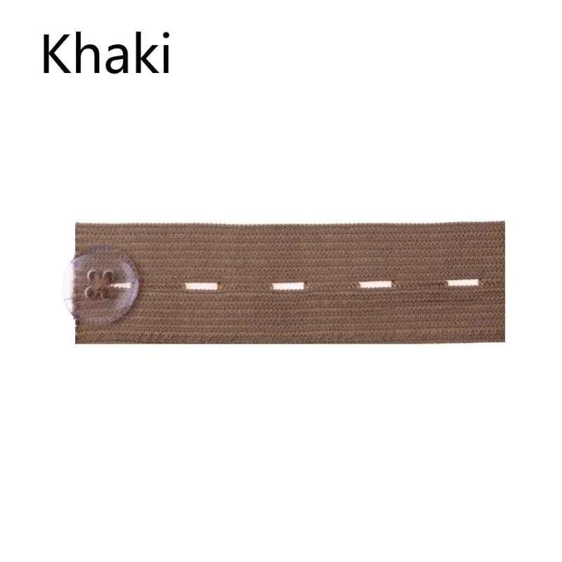 New 1pcs Fatty Maternity Waistband Elastic Extender Pants Belt Extension Buckle Button Pregnancy Cloth Buckle Accessories