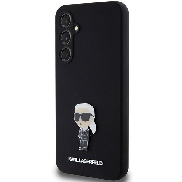 Karl Lagerfeld Klhcs23Femhknpk S23 Fe S711 Czarny/Black Silicone Ikonik Metal Pin