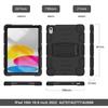 Coque pour iPad A16 (11") - Protection Antichoc 360° - Support Pliable - Noir