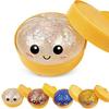Simulation Food Dumpling Squishy Squeeze Ball Colorful Sensory Fidget Toy With Steamer For Stress Relief Home Desktop Decor Gift